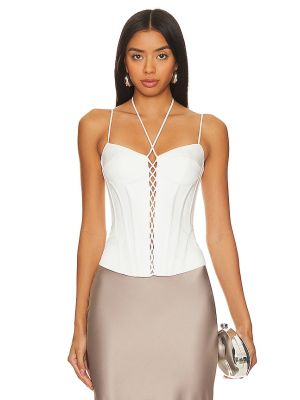 Top Rozie Corsets blanco