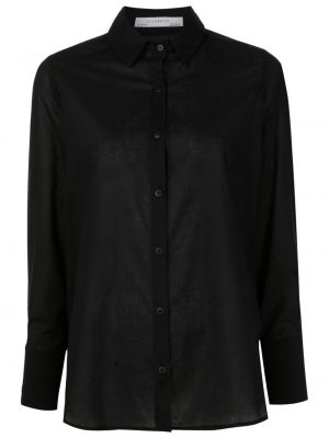 Bavlnená košeľa Luiza Botto čierna