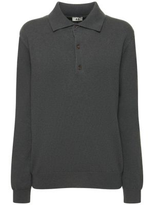 Camisa de cachemir Annagreta gris