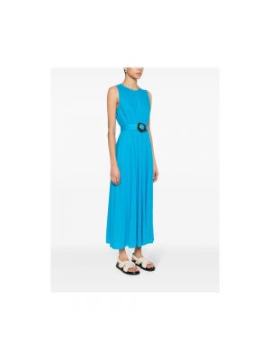 Vestido largo Diane Von Furstenberg azul