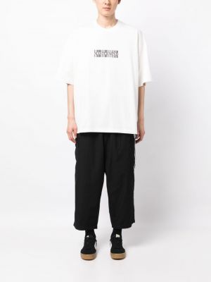 Pantalon cargo en coton avec poches Mastermind Japan noir