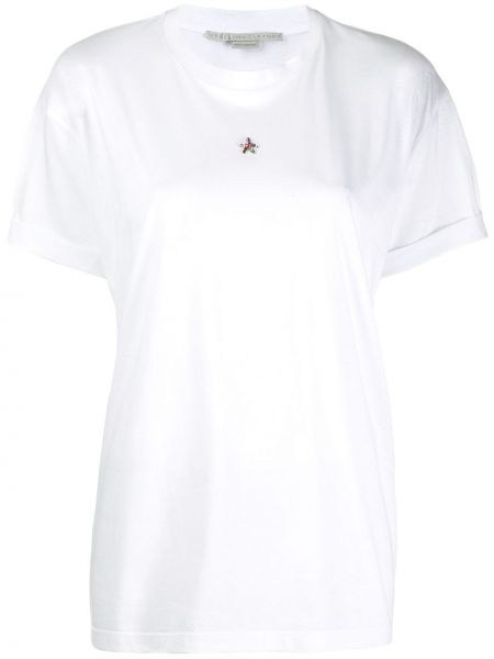 Camiseta de cristal Stella Mccartney blanco