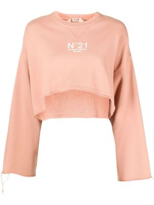 Bluza z nadrukiem N°21 różowa