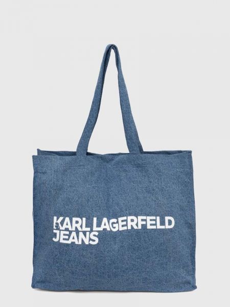 Torbica Karl Lagerfeld Jeans plava