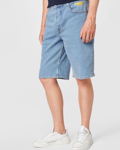 Shorts en jean large Homeboy bleu