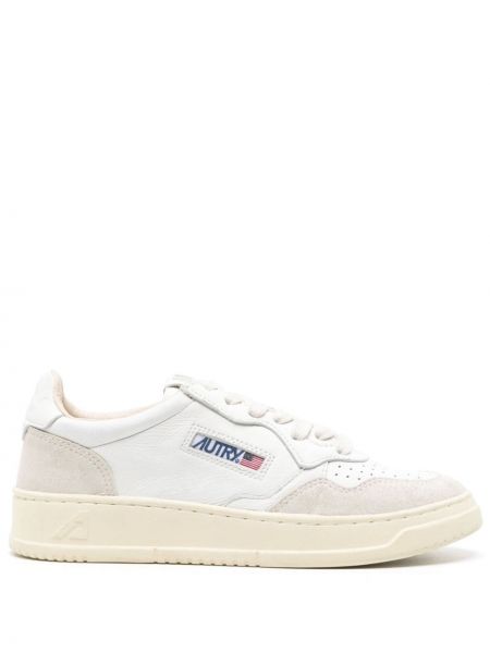 Csipkés fűzős sneakers Autry fehér