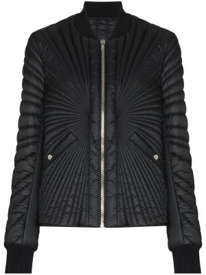 Chaqueta bomber con cremallera Moncler + Rick Owens negro