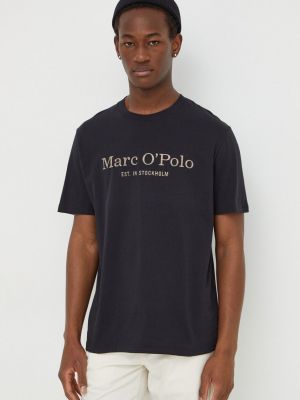 Bombažna polo majica Marc O'polo siva