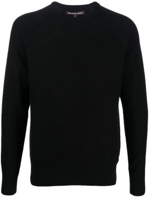 Džemperis ar apaļu kakla izgriezumu Michael Kors melns