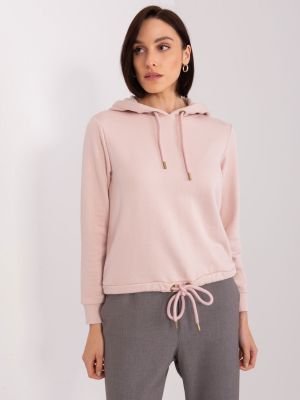 Bluza z kapturem Fashionhunters różowa