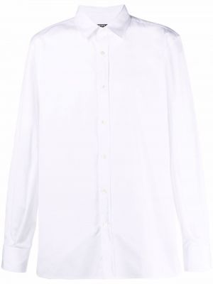 Риза с копчета Balmain бяло