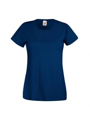 Легкая футболка с короткими рукавами Lady-Fit Fruit of the Loom, темно-синий