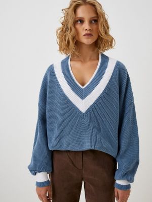 Пуловер Woollywoo синий