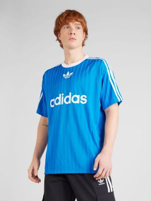 Πουκάμισο Adidas Originals μπλε