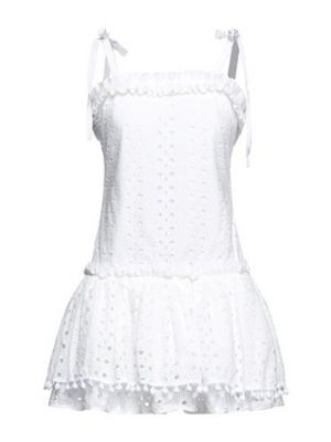 Платье мини короткое Gina, белое