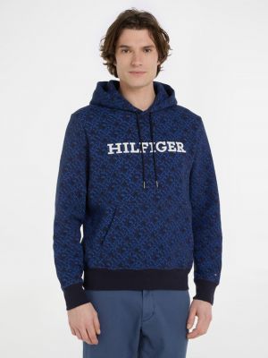 Kapučdžemperis Tommy Hilfiger zils