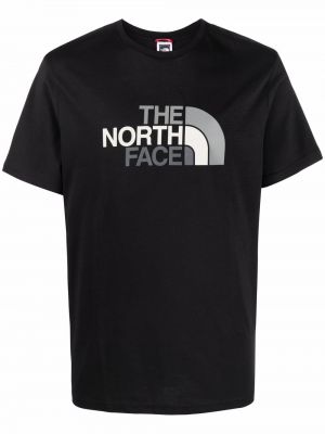 T-shirt con stampa The North Face nero