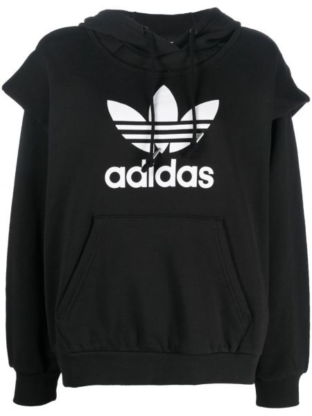 Kort tröja Adidas svart