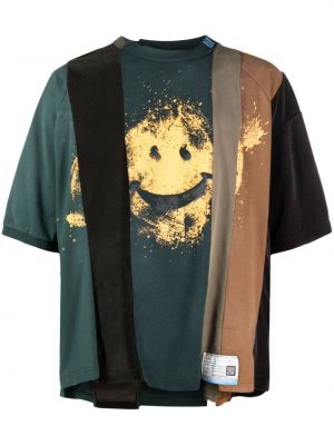 Tričko s potlačou Maison Mihara Yasuhiro zelená