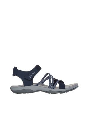 Sandalias slim fit Skechers azul