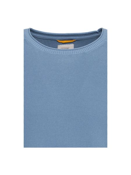 Jersey de algodón de punto de tela jersey Camel Active azul
