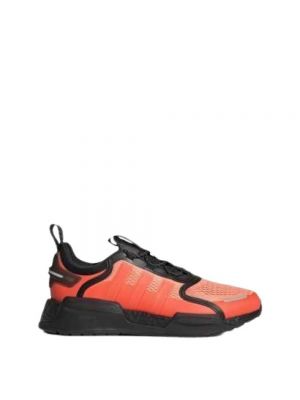 Chaussures de ville en cuir Adidas orange