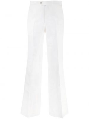 Pantalones de cintura alta Junya Watanabe blanco