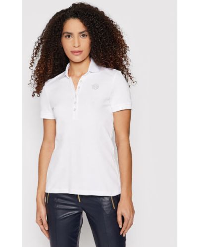 Sportalm Tricou polo Shank 9712521735 Alb Regular Fit
