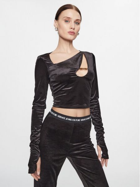 Блузка Versace Jeans Couture черная