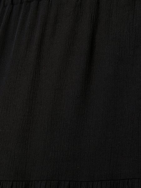 Midi suknja Koton crna