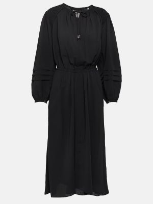 Midi haljina Marant Etoile crna