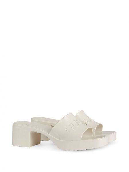 Sandales Gucci blanc