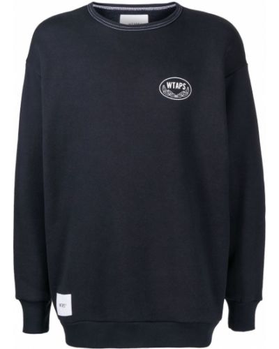 Sweatshirt mit rundhalsausschnitt mit print Wtaps