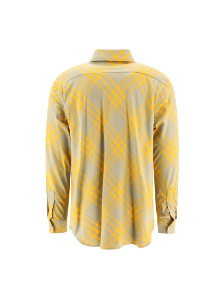 Koszula Burberry żółta