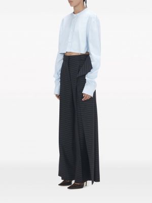 Kalhoty relaxed fit Jw Anderson modré