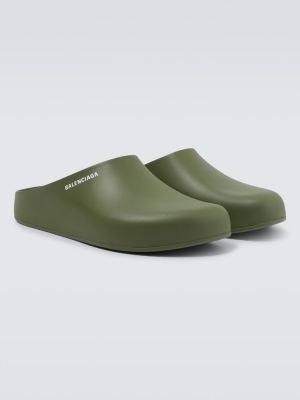 Domáce papuče Balenciaga zelená