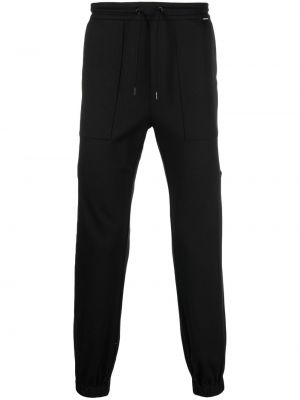 Плетени спортни панталони Calvin Klein черно