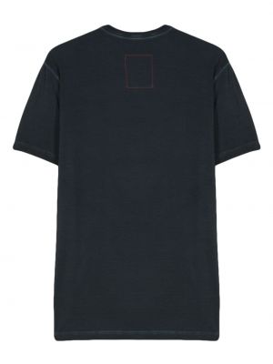 Kokvilnas t-krekls Uma Wang zils