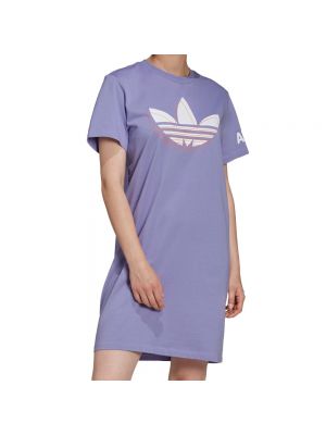 Платье adidas Short Sleeve T-Shirt фиолетовый