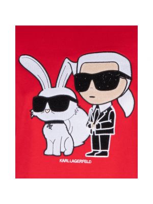 Sweatshirt Karl Lagerfeld rot