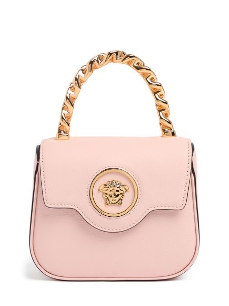 Læder top Versace pink