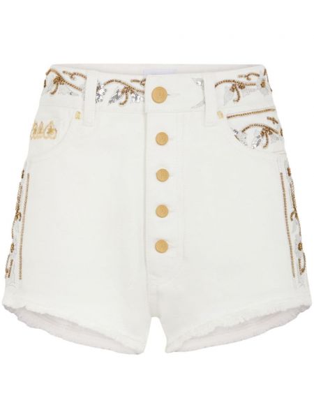 Denimshorts Rabanne hvid