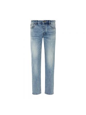 Skinny jeans mit taschen Emporio Armani blau