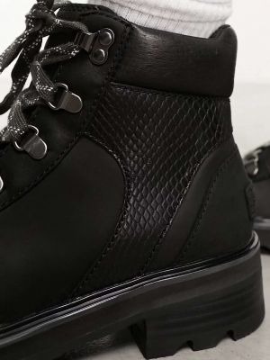 Ботинки на шнуровке Sorel черные