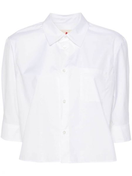 Košile s výšivkou Marni bílá