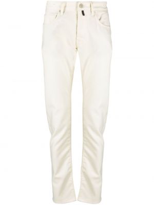 Jeans skinny Incotex blanc