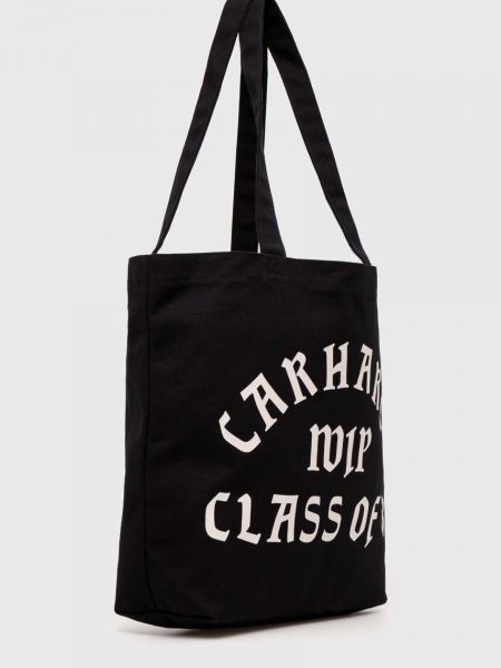 Τσάντα shopper Carhartt Wip μαύρο