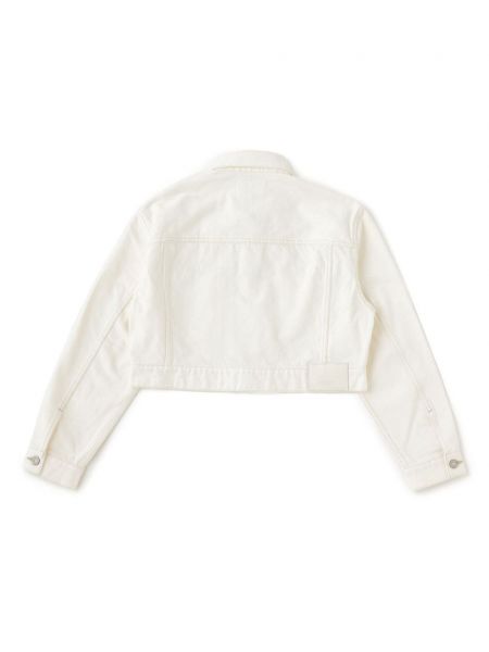 Džínová bunda Moussy Vintage bílá