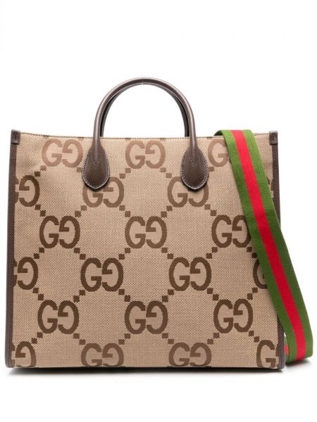 Shopping bag Gucci brun