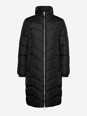 Černý prošívaný zimní kabát Vero Moda